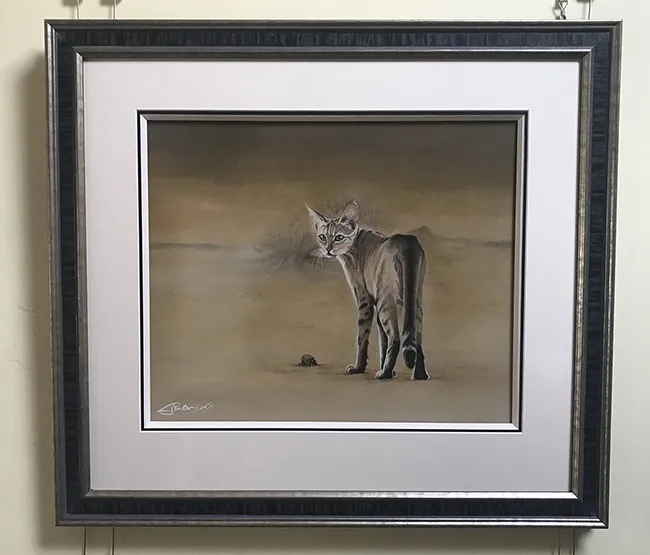 This image has been beautifully framed by Framers Gallery  (Framed size 27.5in X 25in)