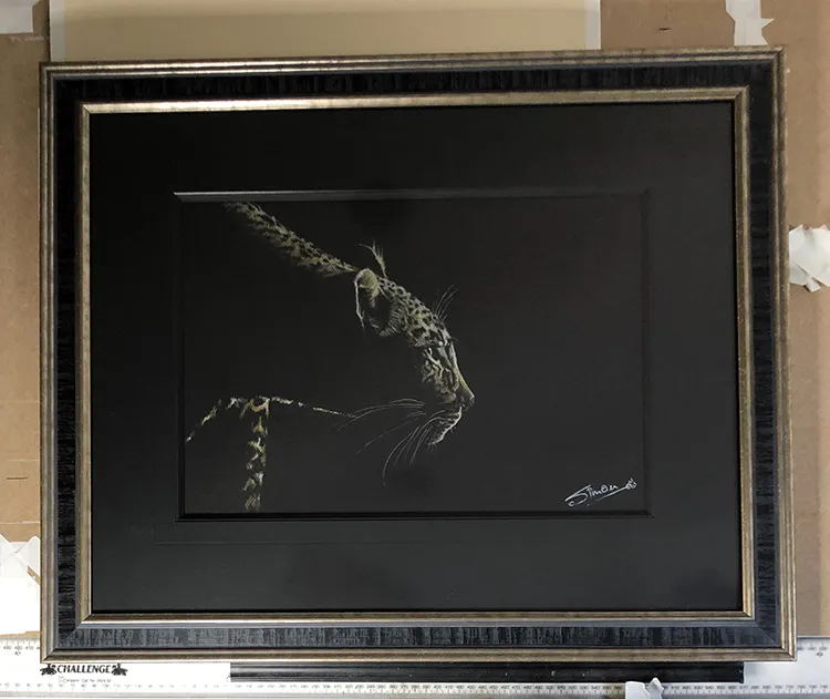 Beautifully framed by Framers Gallery (Framed size 29in X 22in)