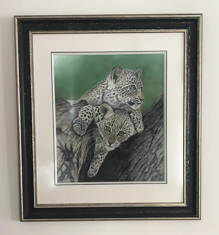 Beautifully framed by Framers Gallery (Framed size 27in x 30in) 