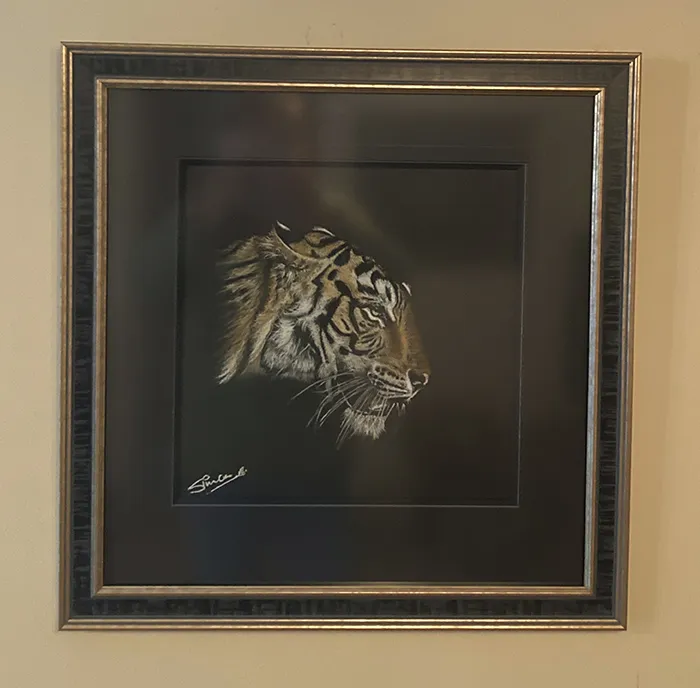 Beautifully framed by Framers Gallery Framed size (22.5in X 23in)