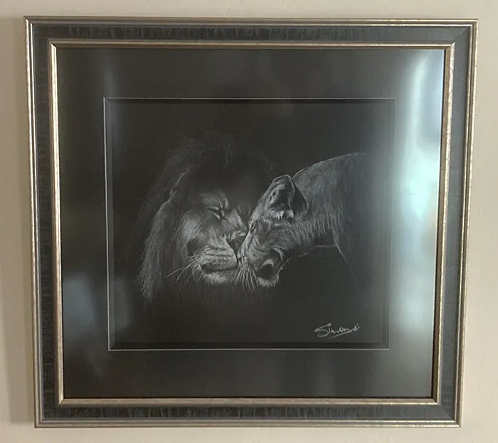 Beautifully framed by Framers Gallery