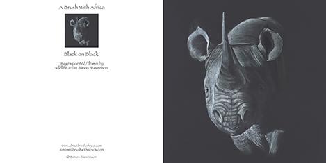 Black on Black card