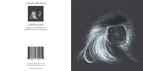 Colobus Chale Card