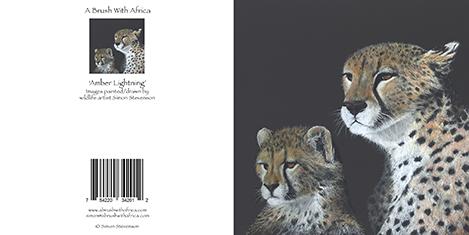 Amber Lightning card