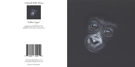 Amber Eyes card