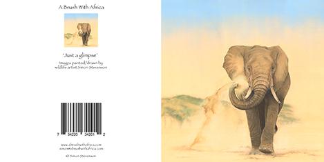 Dusty amble card