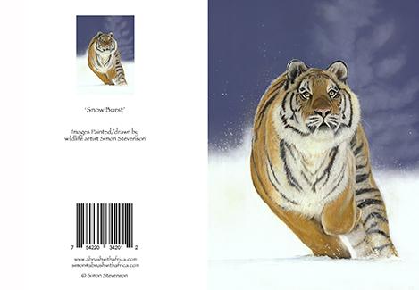 Snow Burst Card